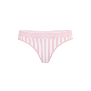 Трусики Logo Cotton Thong Panty Blossom Stripes