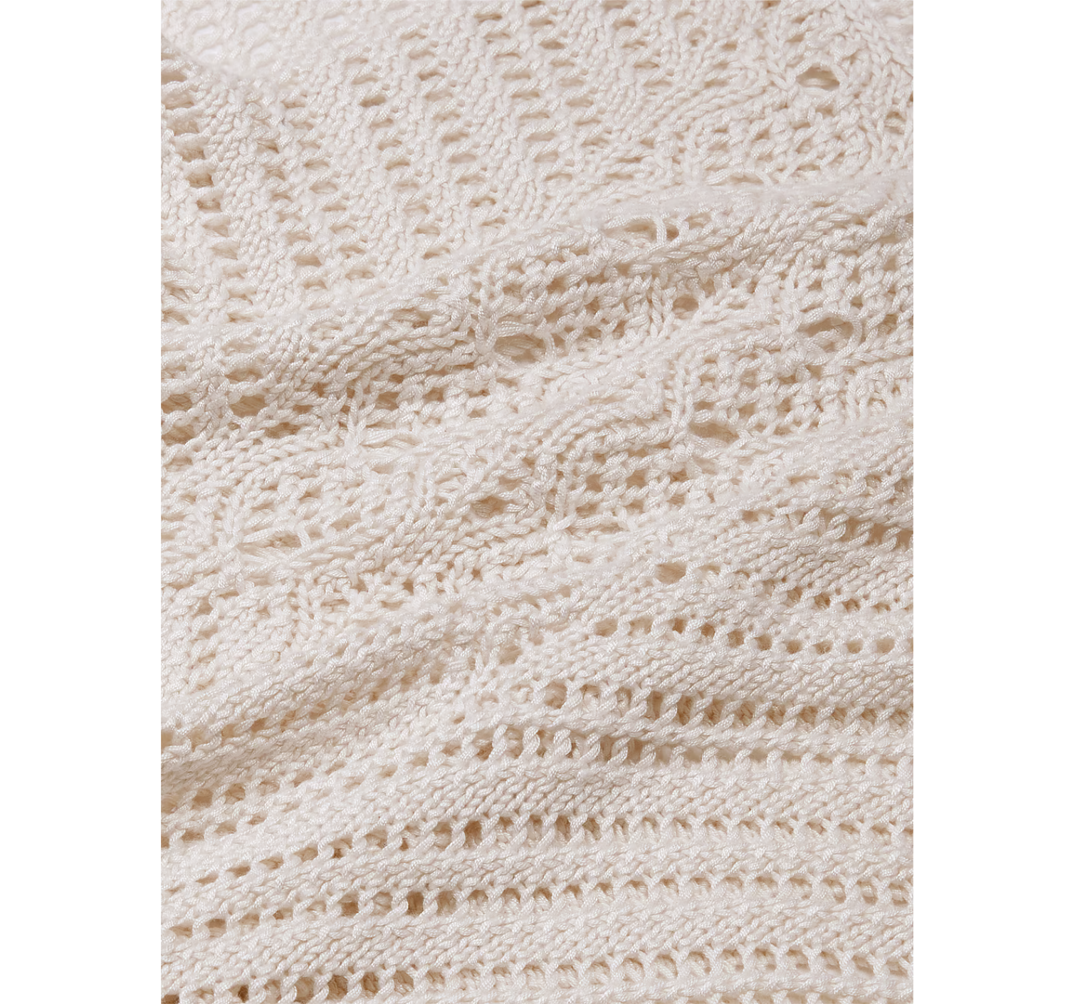 Пляжна туніка Beachwear Crochet Cover-Up Dress Natural