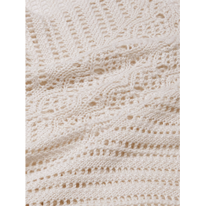 Пляжна туніка Beachwear Crochet Cover-Up Dress Natural