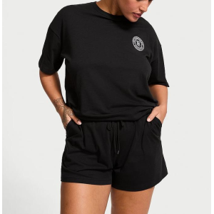 Піжама Cotton Short Pajama Set Black