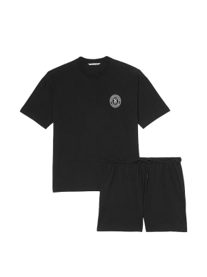 Піжама Cotton Short Pajama Set Black