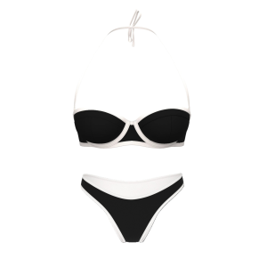 Купальник Essential Uplift Strapless Bandeau Bikini Top Black