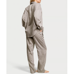 Пижама Modal-Cotton Long Pajama Set Turtle Dove Herringbone