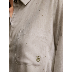 Пижама Modal-Cotton Long Pajama Set Turtle Dove Herringbone