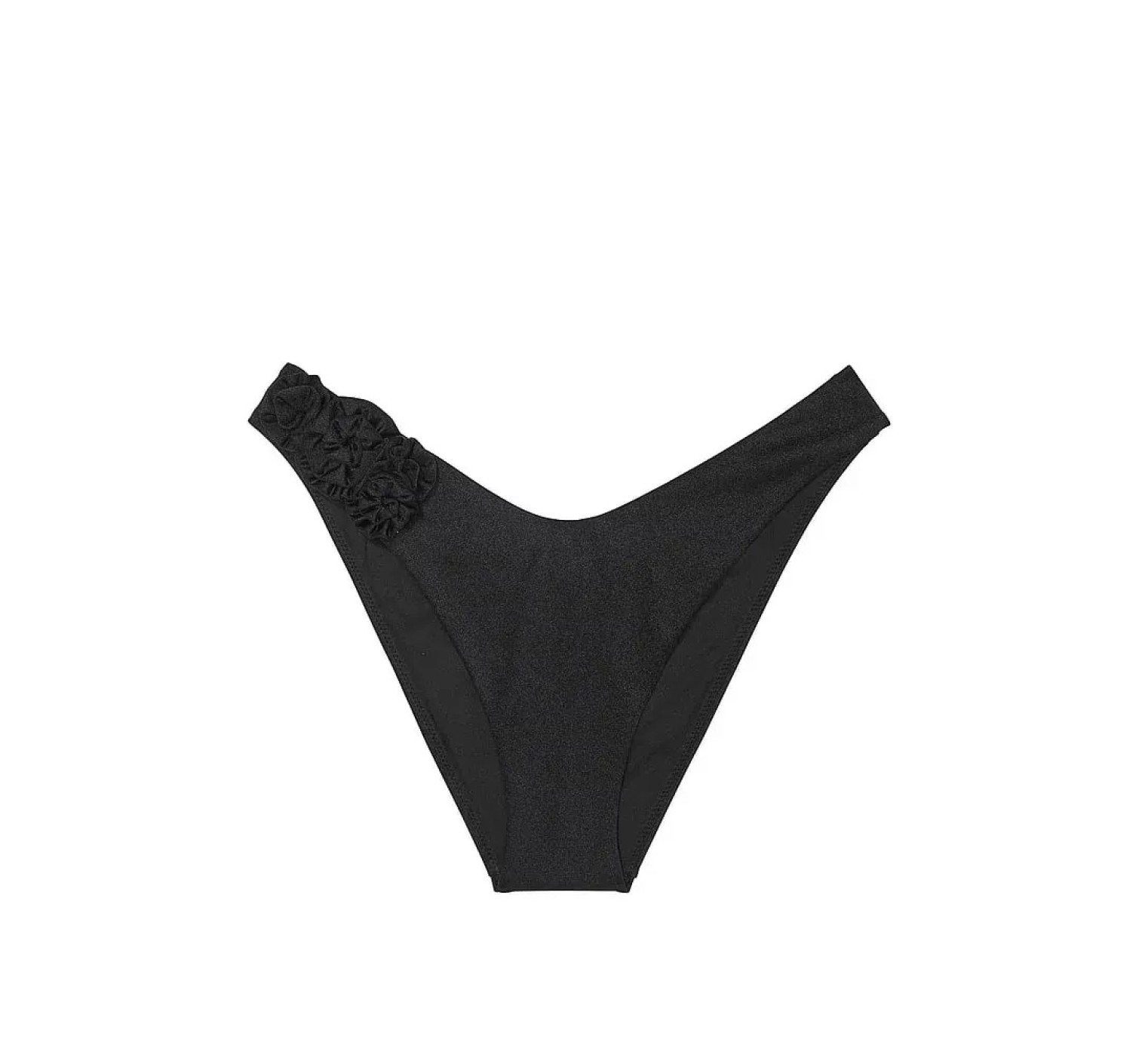 Купальник бандо Push-up Bandeu Set Black Rosette
