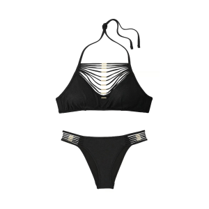 Купальник хальтер бікіні Archives Swim Strappy Bandeau Top set