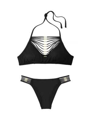 Купальник хальтер бікіні Archives Swim Strappy Bandeau Top set