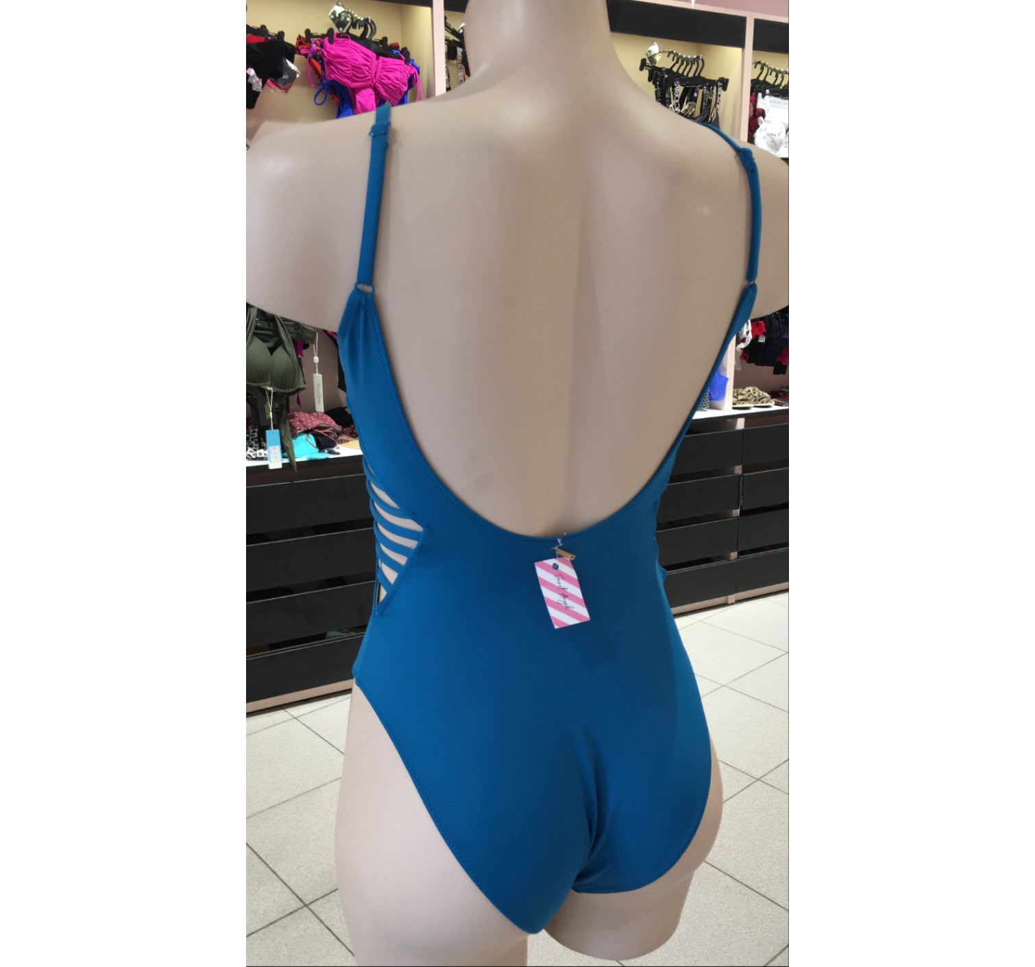 Купальник монокини Victoria’s Secret PINK - Strappy Front High Leg One-Piece