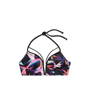 Купальник раздельный Victoria’s Secret PINK Strappy V-wire Plunge Push-up