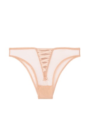 Трусики бразилианы Victoria's Secret Dream Angels  Thulle Brazilian panty Evening Blush