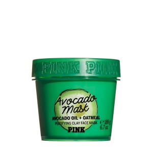 PINK Avocado Mask Purifying Clay Face Mask with Oatmeal - маска для обличчя Вікторія