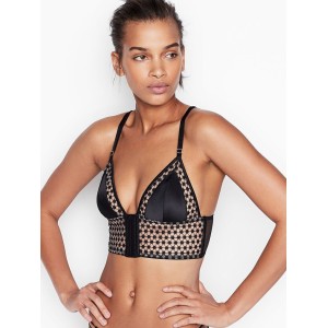 Комплект білизни Victoria's Secret Very Sexy Starburst Bra set Black Embroidered