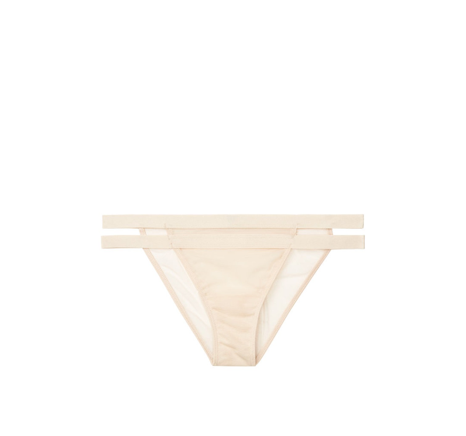 Комплект белья Victoria’s Secret Very Sexy Unlined Mesh Balconette Bra Champagne