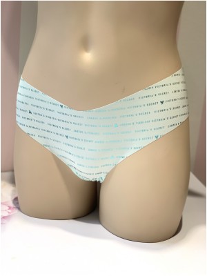 Трусики бесшовные Victoria’s Secret Hiphugger panty Shine print logo VS