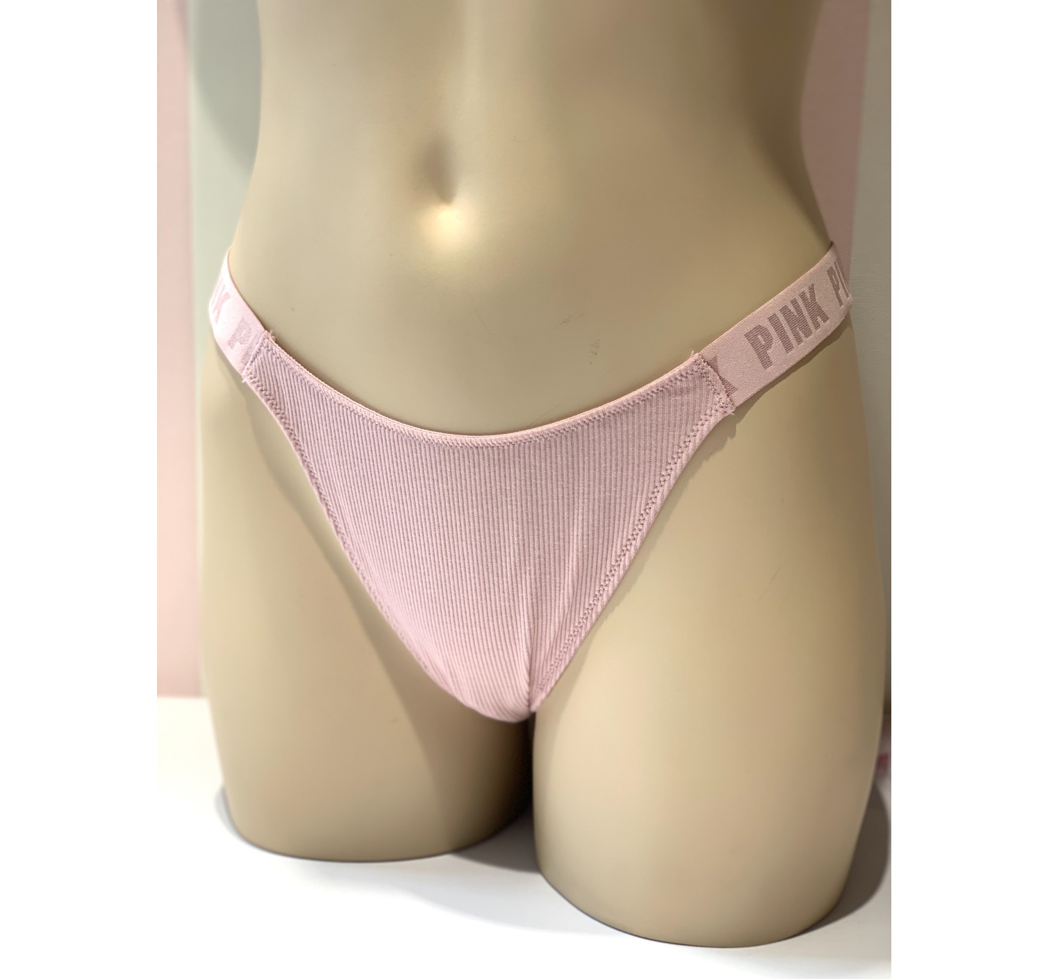 Трусики Victoria's Secret Cotton Nude Brazilian Panty