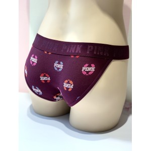 Трусики Victoria's Secret PINK logo Bikini panty