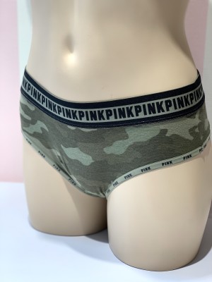Трусики мілітарі Victoria Secret PINK Camo Cheekster panty