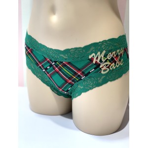 Трусики Victoria’s Secret PINK Soft Cheekster panty Merry Babe print