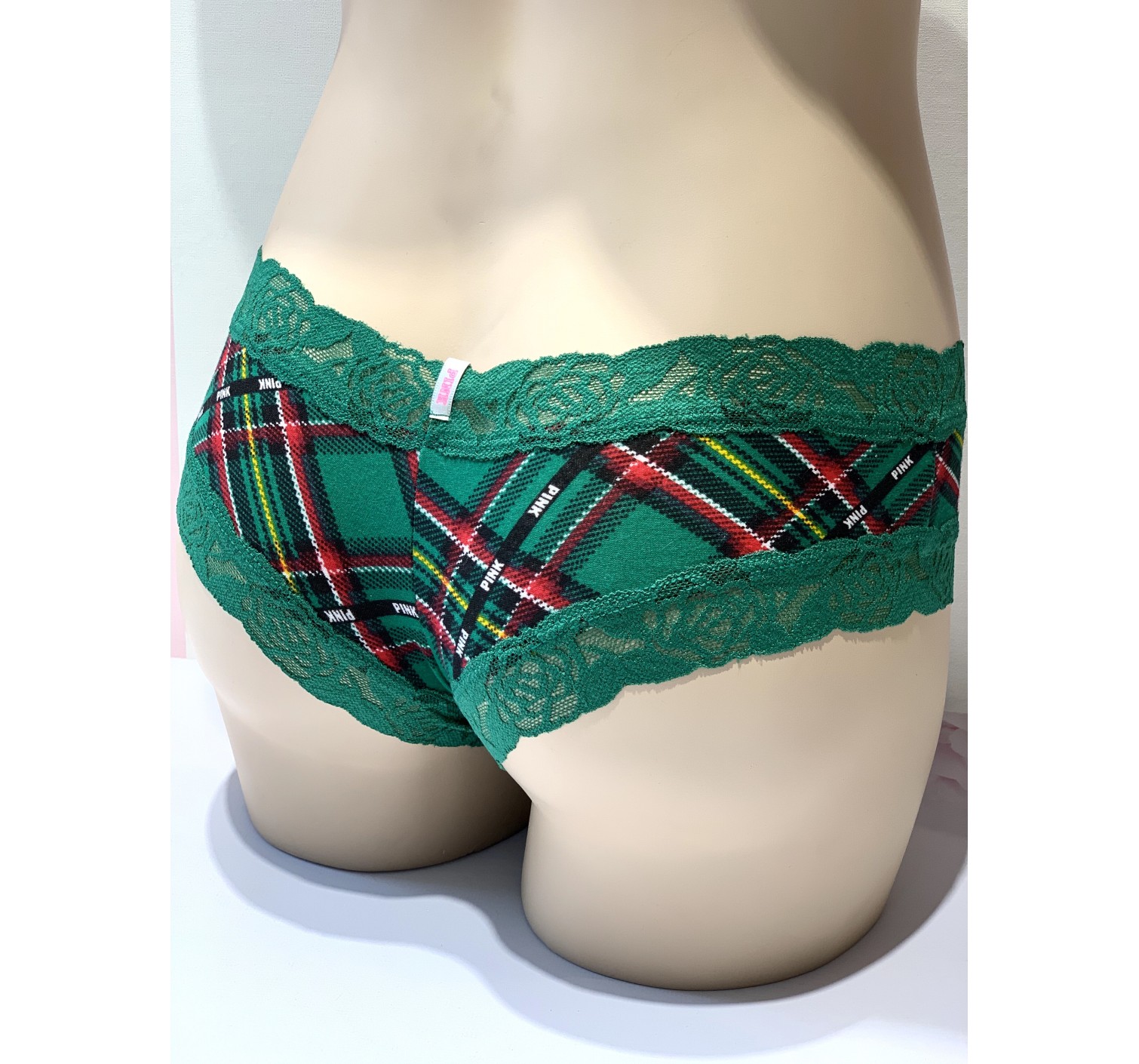 Трусики Victoria’s Secret PINK Soft Cheekster panty Merry Babe print