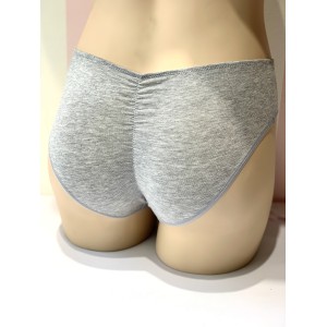 Трусики хипхаггеры Victoria’s Secret Cotton Grey Hiphugger panty