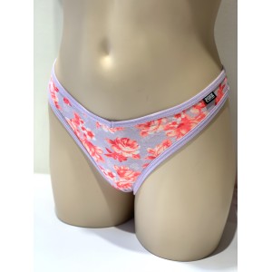 Трусики стринги  Victoria’s Secret PINK Flower print Thong panty