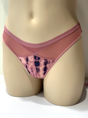 Трусики стрінги Victoria's Secret PINK Animal print Thong panty