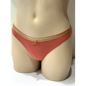 Трусики стринги Victoria’s Secret Thong panty оранжевого цвета