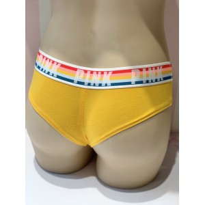 Трусики желтые Victoria’s Secret PINK Cheekster panty
