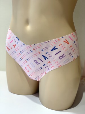 Трусики Victoria’s Secret Cheeky panty Victoria print