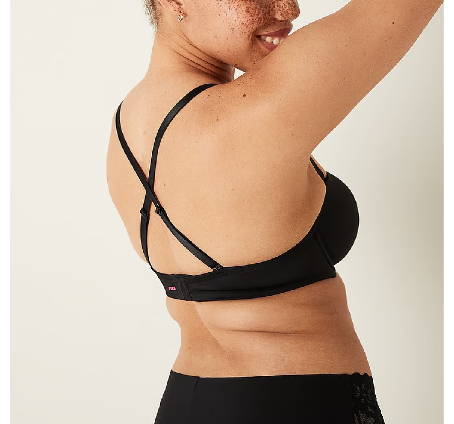 Комплект білизни Victoria's Secret PINK PUSH-UP Bra Black Set