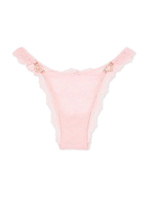 Трусики Shine Heartware Lace Brazilian Panty Pretty Blossom