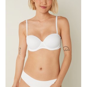 Комплект белья Victoria’s Secret PINK PUSH-UP Bra White Set