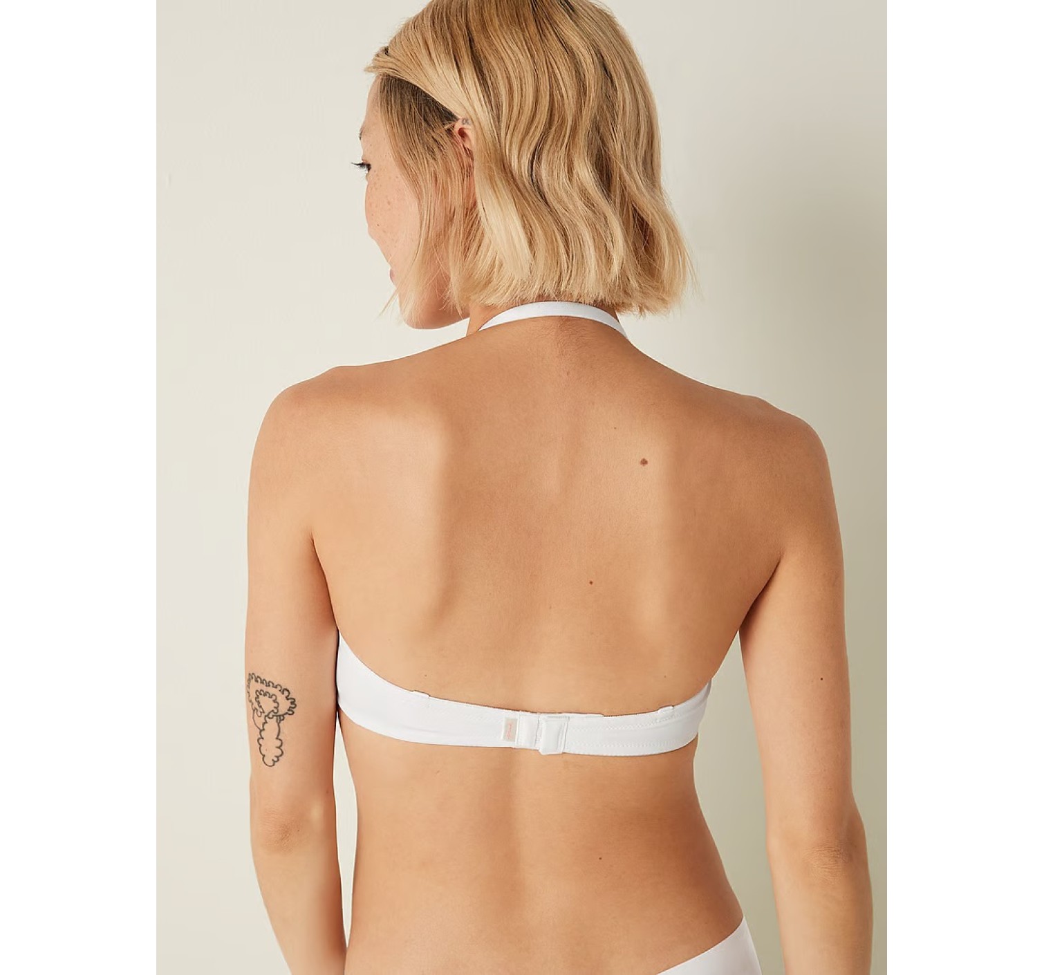 Комплект белья Victoria’s Secret PINK PUSH-UP Bra White Set