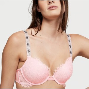 Комплект белья Shine Strap Push-up Bra Pretty Blossom V-string Set