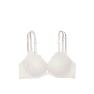 Комплект білизни Bombshell Add-2-Cups Double Shine Strap Lace Bra Coconut White set