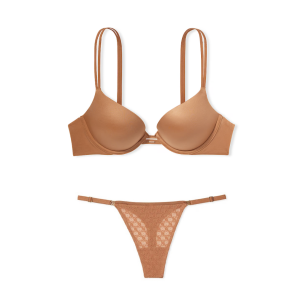 Комплект белья Smooth Push-Up Bra Set Toffee