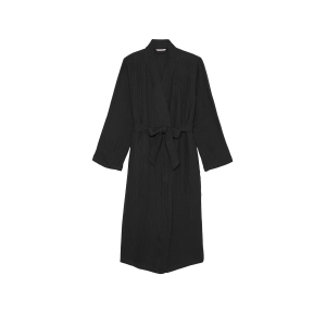 Халат Cotton Gauze Spa Robe Black