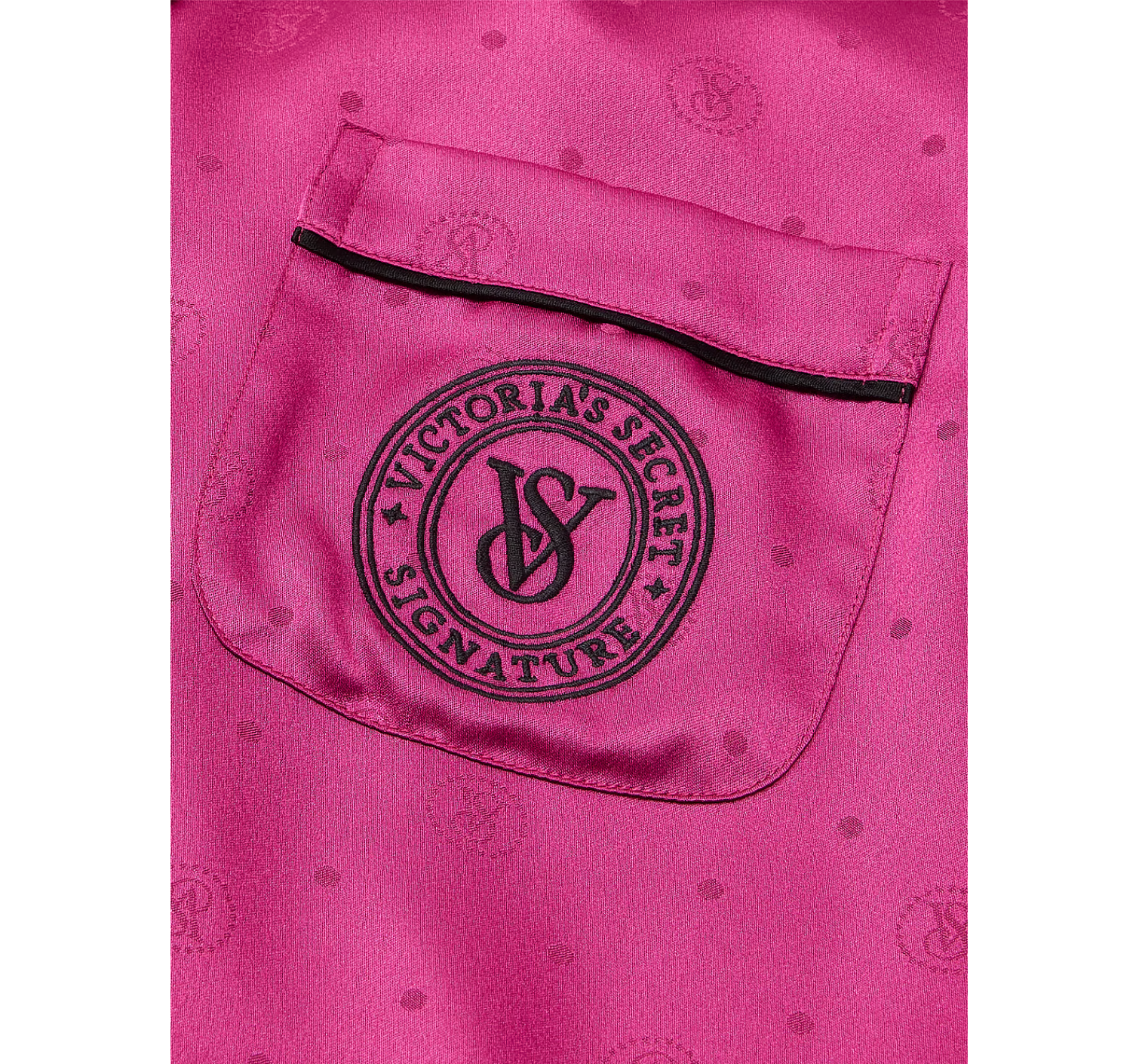 Пижама Satin Short Pajama Set Pink