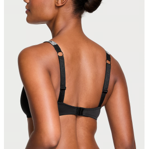 Бюстгальтер Shine Strap Scoop Bralette Black