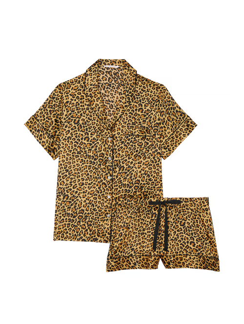 Піжама Satin Short Pajama Set New Glam Leo
