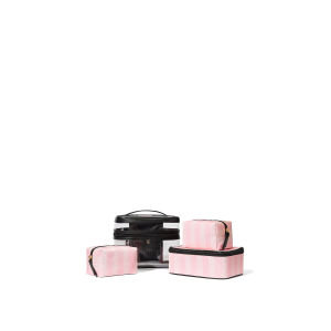 4 в 1 набір косметичок 4-Piece Makeup Bag Heritage Stripe NEW