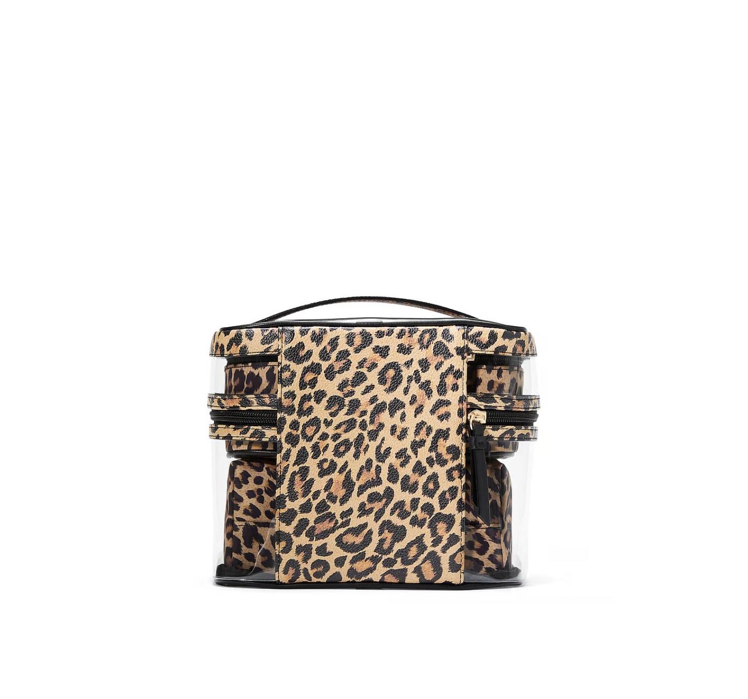 4 в 1 набір косметичок 4-Piece Makeup Bag Leopard