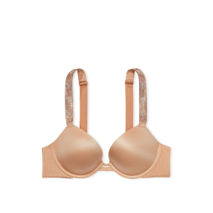 Бюстгальтер Shine Strap Push-Up Bra Praline