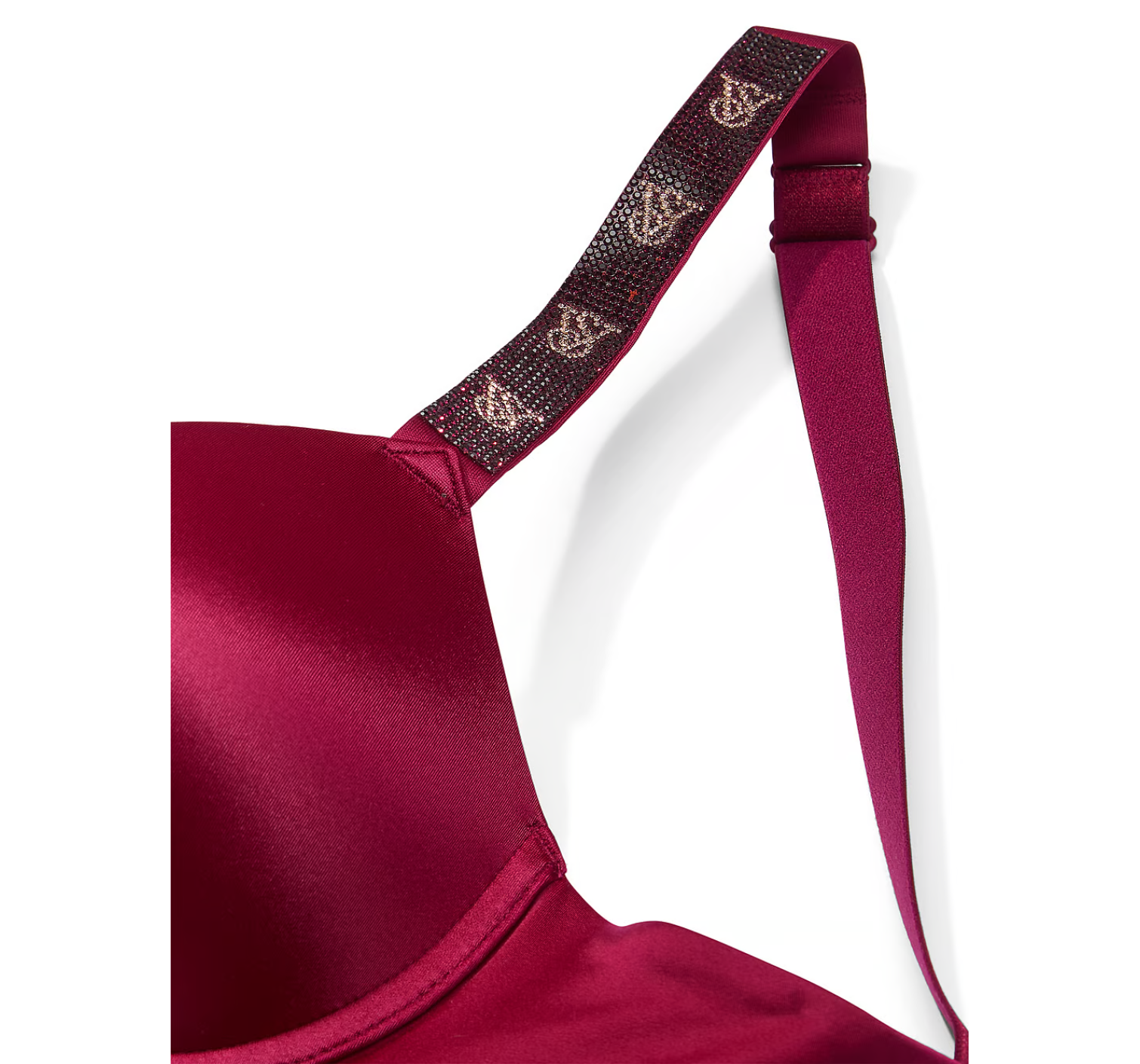 Бюстгальтер Shine Strap Push-Up Bra Campari Red