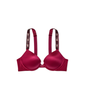Бюстгальтер Shine Strap Push-Up Bra Campari Red