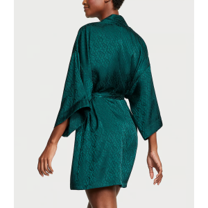 Сатиновий халат The Tour '23 Icon Satin Robe Green