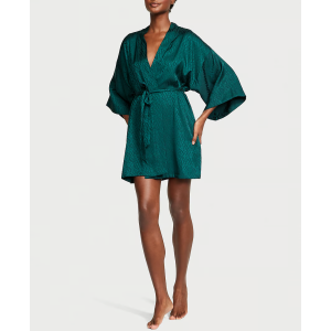 Сатиновий халат The Tour '23 Icon Satin Robe Green