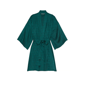 Сатиновий халат The Tour '23 Icon Satin Robe Green