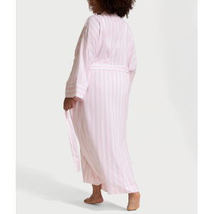 Халат Modal-Cotton Long Robe Pretty Blossom Stripes