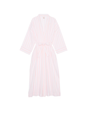 Халат Modal-Cotton Long Robe Pretty Blossom Stripes